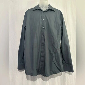 Merona Mens Grey Button Down Shirt XL